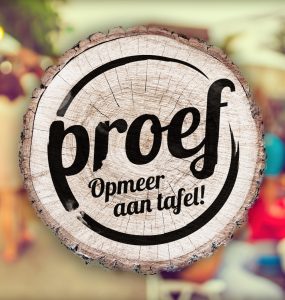 proef opmeer aan tafel